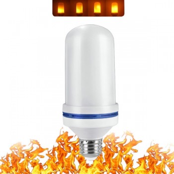 Full Model 3W 5W 7W 9W E27 E26 E14 E12 Flame Bulb 85-265V LED Flame Effect Fire Light Bulbs Flickering Emulation Decor LED Lamp