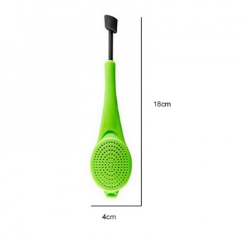 Tea Infuser Built-in plunger Healthy Intense Flavor Reusable Tea bag Plastic Teaamp;Coffee Strainer Measure Swirl Steep Stiramp;Press