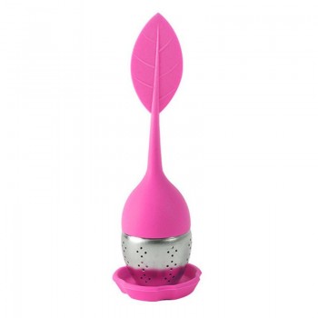 1pc Strawberry Tea Infuser Stainless Steel Tea Ball Leaf Tea Strainer for Brewing Device Herbal Spice Filter Kitchen Tools