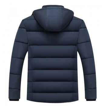2018 Hot Fashion Hooded Winter Coat Men Thick Warm Mens Winter Jacket Fathers Gift Parka