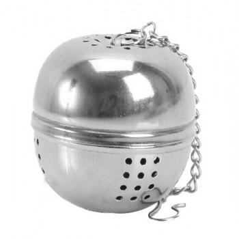 New Essential Stainless Steel Ball Tea Infuser Mesh Filter Strainer w/hook Loose Tea Leaf Spice Home Kitchen Accessories B045