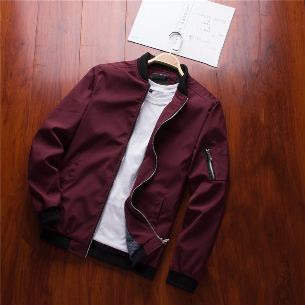 NaranjaSabor Spring New Mens Bomber Zipper Jacket Male Casual Streetwear Hip Hop Slim Fit Pilot Coat Men Clothing Plus Size 4XL