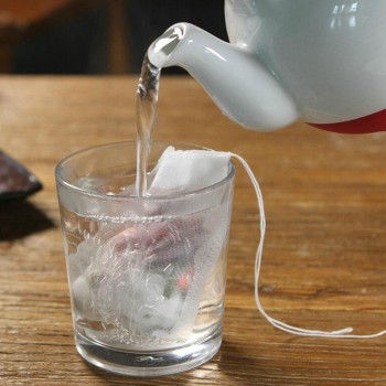 Unibird 100Pcs/Set Disposable Tea bags Non-woven Fabrics Tea Infuser With String Heal Seal Filter Paper for Herb Loose Strainer