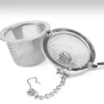45/55/65mm Stainless Steel Tea Infuser Locking Spice Tea Strainer Reusable Mesh Tea Ball Filter Loose Tea Spice Strainer
