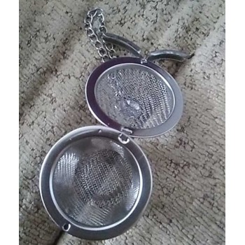 45/55/65mm Stainless Steel Tea Infuser Locking Spice Tea Strainer Reusable Mesh Tea Ball Filter Loose Tea Spice Strainer