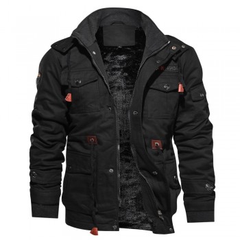 Fashion Gothic Plus Size mens Jacket Long Sleeve 2018 Stand Collar Slim Shirt Casual gothic  Black Goth Men Jacket