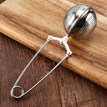 Mesh Tea Strainer Stainless Steel Tea Infuser Reusable Metal Tea Bag Filter Loose Leaf Green Tea Strainer for Mug Teapot Teaware