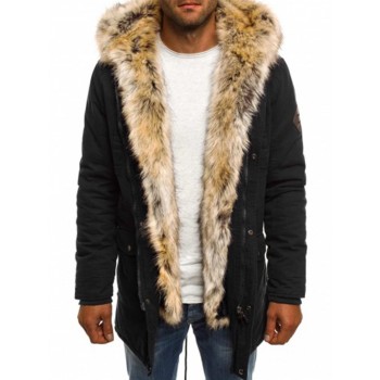 2018 Fashion Winter New Jacket Men Warm Coat Fashion Casual Parka Medium-Long Thickening Coat Men For Winter