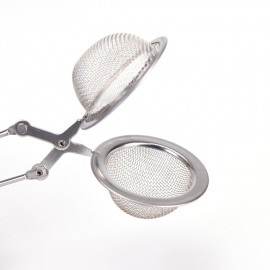 4.5cm/1.77 Diameter Convenient Stainless Steel Handle Tea Mesh Ball Filter Stable Tea Strainer Strong Tea Infuser