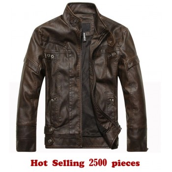 ZOEQO New arrive brand motorcycle leather jacket men, mens leather jacket jaqueta de couro masculina,mens leather jackets coats