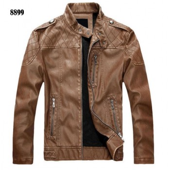 ZOEQO New arrive brand motorcycle leather jacket men, mens leather jacket jaqueta de couro masculina,mens leather jackets coats