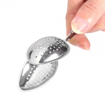 Ball Shape Mesh Tea Strainer Stainless Steel Handle Tea Ball Tea Infuser Kitchen Gadget Coffee Herb Spice Filter Diffuser