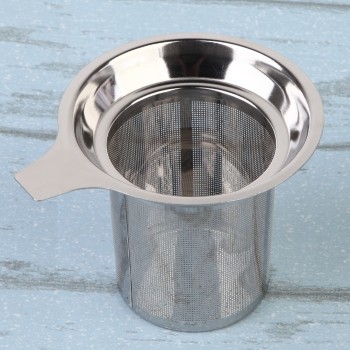 Stainless Steel Mesh Tea  Mesh Tea Infuser Reusable Strainer Loose Tea Leaf Spice Stainless Steel Filter Tea Strainer CA1T