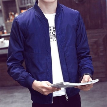 2019 Spring Autumn Casual Solid Fashion Slim Bomber Jacket Men Overcoat Baseball Jackets Mens streetwear Jacket 4xl Top XT380