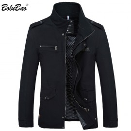 BOLUBAO 2018 Men Jacket Coat Long Section Fashion Trench Coat New Autumn Brand Casual Silm Fit Overcoat Jacket Male