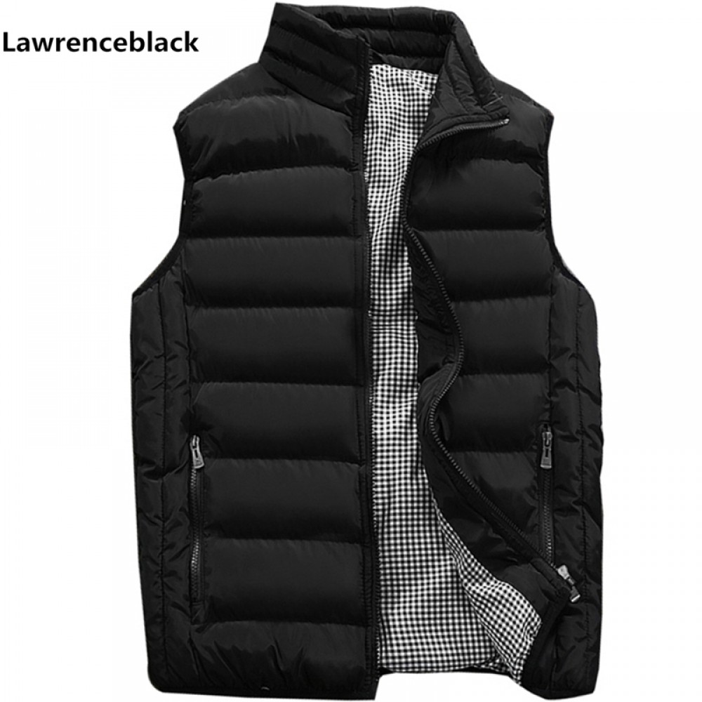 Vest Men New Stylish 2018 Autumn Warm Sleeveless Jacket Men Winter Waistcoat Mens Vest Fashion Casual Coats Mens Plus Size 1960