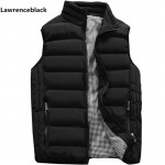 Vest Men New Stylish 2018 Autumn Warm Sleeveless Jacket Men Winter Waistcoat Mens Vest Fashion Casual Coats Mens Plus Size 1960
