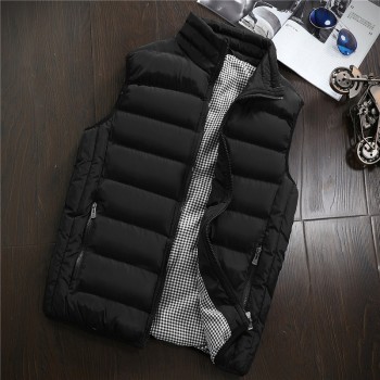 Vest Men New Stylish 2018 Autumn Warm Sleeveless Jacket Men Winter Waistcoat Mens Vest Fashion Casual Coats Mens Plus Size 1960