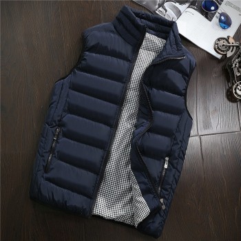 Vest Men New Stylish 2018 Autumn Warm Sleeveless Jacket Men Winter Waistcoat Mens Vest Fashion Casual Coats Mens Plus Size 1960