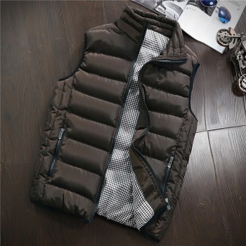 Vest Men New Stylish 2018 Autumn Warm Sleeveless Jacket Men Winter Waistcoat Mens Vest Fashion Casual Coats Mens Plus Size 1960