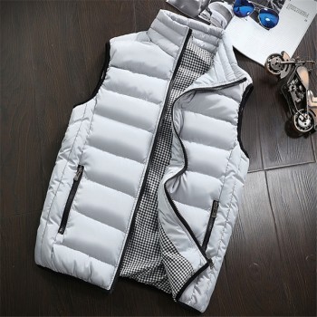 Vest Men New Stylish 2018 Autumn Warm Sleeveless Jacket Men Winter Waistcoat Mens Vest Fashion Casual Coats Mens Plus Size 1960
