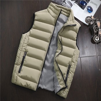 Vest Men New Stylish 2018 Autumn Warm Sleeveless Jacket Men Winter Waistcoat Mens Vest Fashion Casual Coats Mens Plus Size 1960