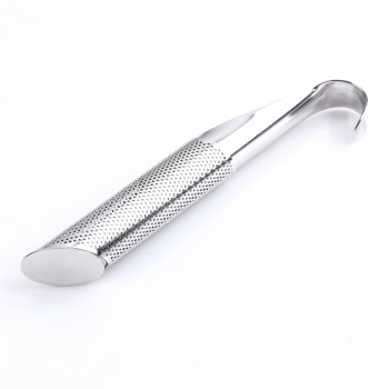 New Tea Strainer Amazing Stainless Steel Pipe Design Tea Infuser Touch Feel Good Holder Tea Spoon Infuser Filter Drinkware