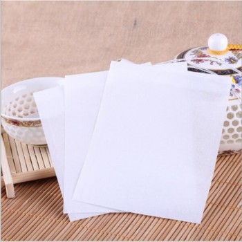 New Teabags 100Pcs/Lot 5.5 x 7CM Empty Tea Bags With String Heal Seal Filter Paper for Herb Loose Tea