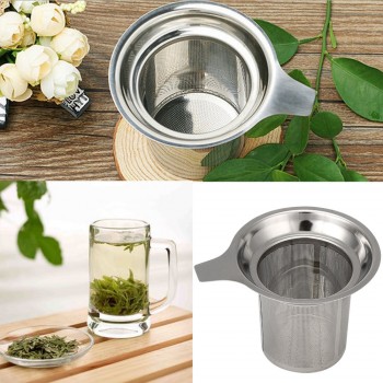 Stainless Steel Mesh Tea Infuser Reusable Strainer Loose Tea Leaf Spice Filter