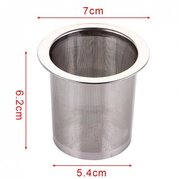 Stainless Steel Tea Strainer Mesh Tea Infuser Reusable Strainer Loose Tea Leaf Spice Filter Tea Strainer for Teapot 40