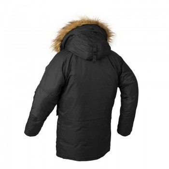 2018 Winter N3B puffer jacket men long canada coat military fur hood warm trench camouflage tactical bomber army korean parka