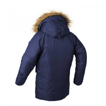 2018 Winter N3B puffer jacket men long canada coat military fur hood warm trench camouflage tactical bomber army korean parka