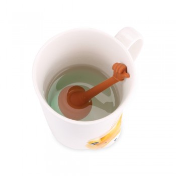 Creative Hand Gestures Tea Infuser Tea Strainer Tea Spoon Infuser Silicone Filter Herb Holder Brewing Tools Accessories