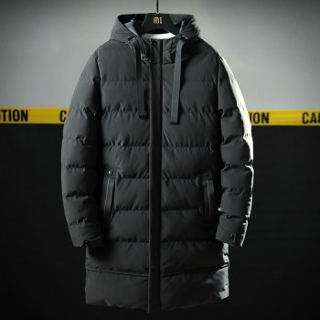 Varsanol New Mens Parkas Long Cotton Winter Jacket Coat For Men Brand Bomber Jacket Thick Parka Homme Warm Tops -20 Degree