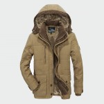 Men Winter Coats Fleece Warm Thick Jackets Men Outerwear Windproof Casual Coat With Hooded Mens Parkas Plus size 5XL 6XL ML030