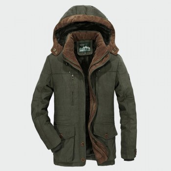 Men Winter Coats Fleece Warm Thick Jackets Men Outerwear Windproof Casual Coat With Hooded Mens Parkas Plus size 5XL 6XL ML030