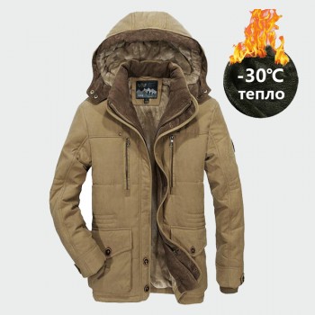 Men Winter Coats Fleece Warm Thick Jackets Men Outerwear Windproof Casual Coat With Hooded Mens Parkas Plus size 5XL 6XL ML030