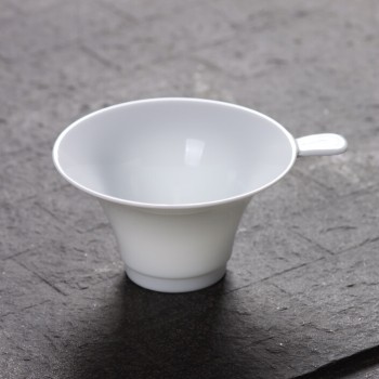 Chinese Kung Fu Tea Set Porcelain Tea Strainer Dehua High White Ceramics Resistant To High Temperature Smooth Tea Filter A