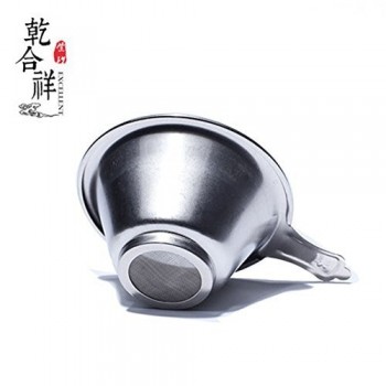 Chinese Kung Fu Tea Set Porcelain Tea Strainer Dehua High White Ceramics Resistant To High Temperature Smooth Tea Filter A