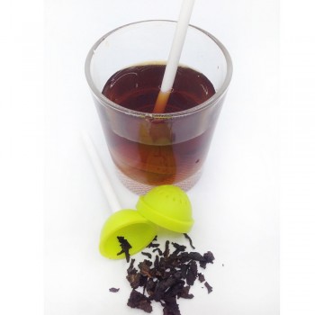 Silicon Sweet Tea Infuser Candy Lollipop Loose Leaf Mug Strainer Cup Steeper