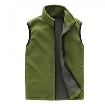 DIMUSI Men Winter Fleece Vest Male Thick Warm Waistcoat Outwear Casual Thermal Soft Vests Mens Windproof Sleeveless Jacket,YA720