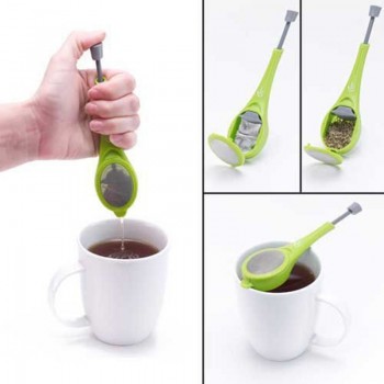 1PC Tea Infuser Reusable Tea bag Plastic Tea amp; Coffee Strainer Tea filter