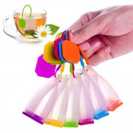 1Pcs Bag Style Silicone Tea Infusers Tea Strainers Herbal Spice Tea Infuser Filters Scented Kitchen Coffee Tea Tools