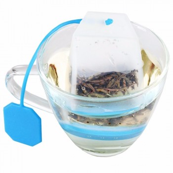 1Pcs Bag Style Silicone Tea Infusers Tea Strainers Herbal Spice Tea Infuser Filters Scented Kitchen Coffee Tea Tools