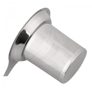 New Mesh Tea Infuser Reusable Tea Strainer Teapot Eco-Friendly Stainless Steel Loose Tea Filter Drinkware Kitchen Accessories
