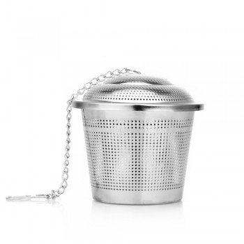 Tea Infuser Reusable Stainless Steel Mesh Tea Ball Tea Strainer Filter Interval Diffuser Infuser for Loose Leaf Tea 5 Size