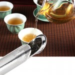 1Pc Stainless Steel Tea Strainer Infuser 2018 Convenient Holder Tool Tea Spoon Infuser Filter Pipe Design Kitchen Accessories
