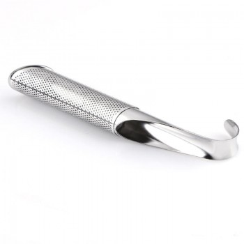 1Pc Stainless Steel Tea Strainer Infuser 2018 Convenient Holder Tool Tea Spoon Infuser Filter Pipe Design Kitchen Accessories