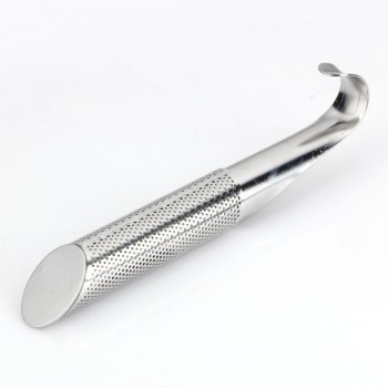 1Pc Stainless Steel Tea Strainer Infuser 2018 Convenient Holder Tool Tea Spoon Infuser Filter Pipe Design Kitchen Accessories