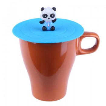Silicone Leakproof Cup Lids Heat Resistant Reusable Sealed Cover Kitchen Accessories Tea Cup Vasos De Plastico Suction Seal Cap